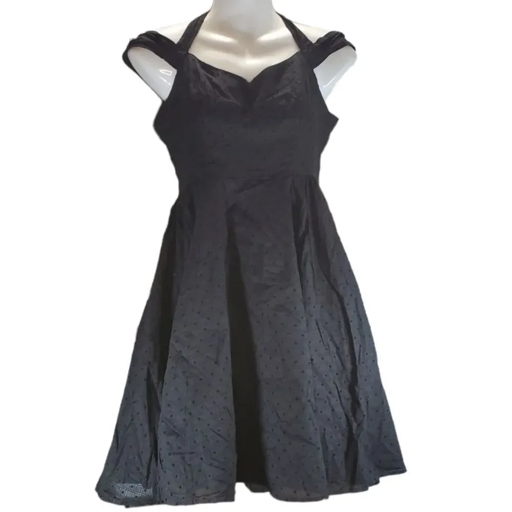 black pinup dress Black Sequin Knit Mini Dress  Club21.com